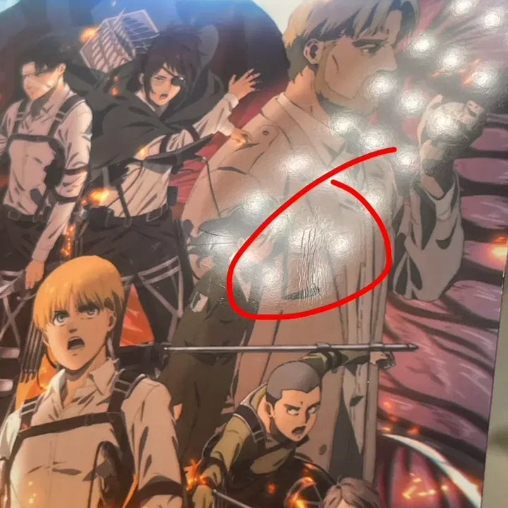 [BUNJANG] Attack on Titan Official Illustration Printing Box Set (4x6 Size) / 일괄) 진격의거인 공식 일러스트 프박 프린팅박스 4x6사이즈