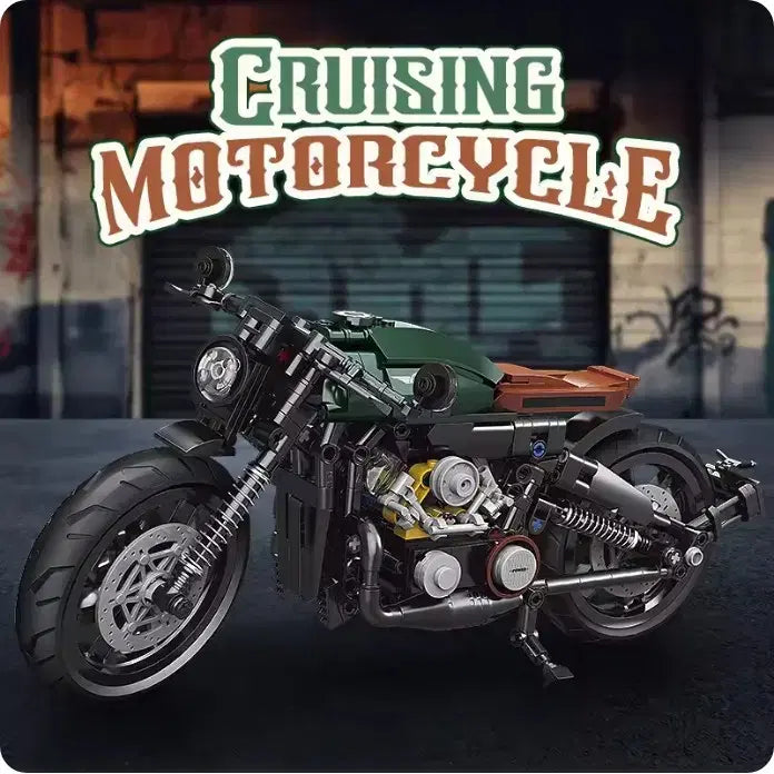 [BUNJANG] M MENBIS 600+pcs 1:8 Scale Super Motorcycle Building Blocks Set / 600pcs 슈퍼 오토바이 조립 블럭세트 클래식 블록 바이크 DIY