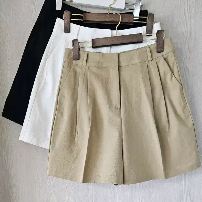 [BUNJANG] High-Quality Pin Tuck Shorts / 고퀄55,66,77 핀턱반바지 새상품