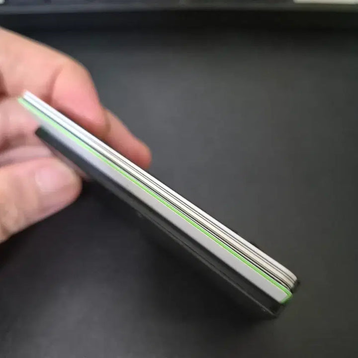 [BUNJANG] Metal Card Holder / 남자 메탈 EDC 블랙 카드지갑 카드 딱맞는 케이스