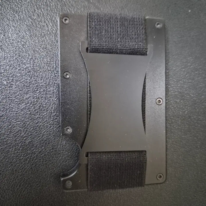 [BUNJANG] Metal Card Holder / 남자 메탈 EDC 블랙 카드지갑 카드 딱맞는 케이스