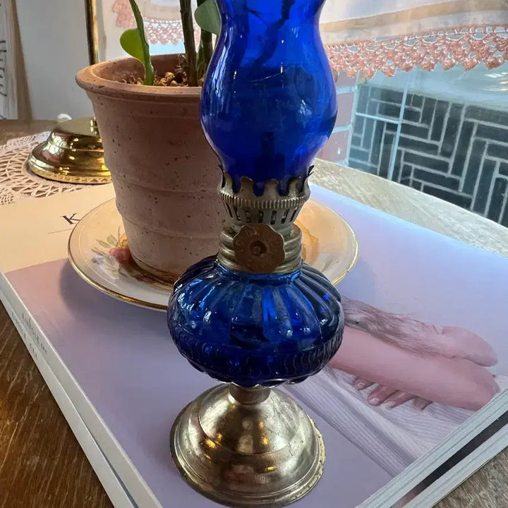 [BUNJANG] European Vintage Mini Oil Lamp / 유럽 빈티지 미니 오일램프(이슈있음)