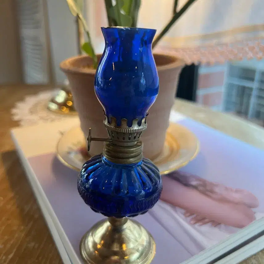 [BUNJANG] European Vintage Mini Oil Lamp / 유럽 빈티지 미니 오일램프(이슈있음)