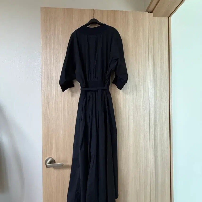 [BUNJANG] System Belted Maxi Dress / 시스템 벨티드 밴딩 맥스 원피스