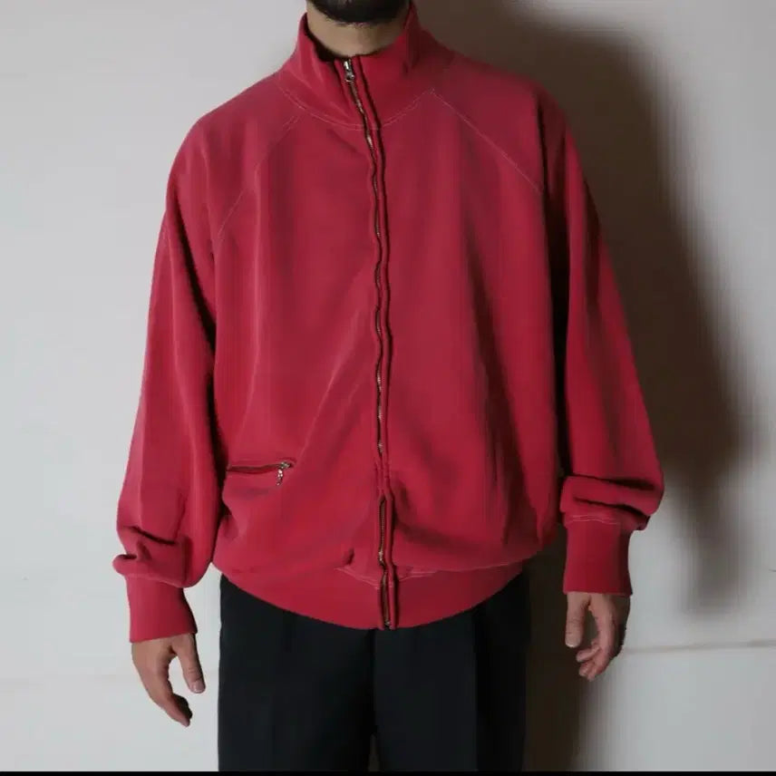 [BUNJANG] Matin Kim Vintage Zip-up Red Size 3 / [3]마티앤선즈 빈티지 집업 레드
