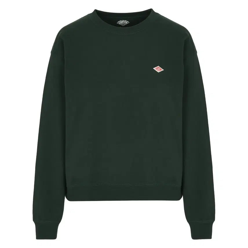 [BUNJANG] DANTON Long Sleeve Sweatshirt Dark Green Women&