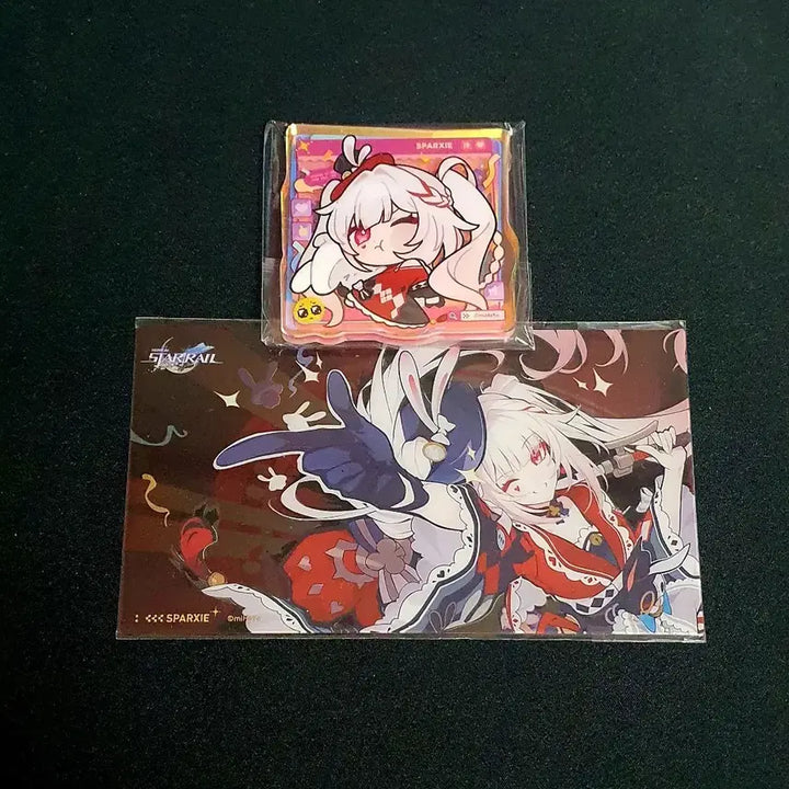 [BUNJANG] Honkai: Star Rail Sparky Transparent Photocard + Magnet Set / 붕괴 스타레일 붕스 스파키 투명포카 + 마그넷 세트