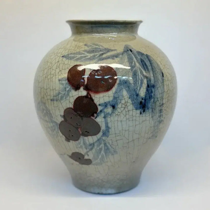 [BUNJANG] Japanese Ceramic Vase with Signature Box / 일본 도예 감도안 화병 항아리 인테리어 소품(수결상자 포함)
