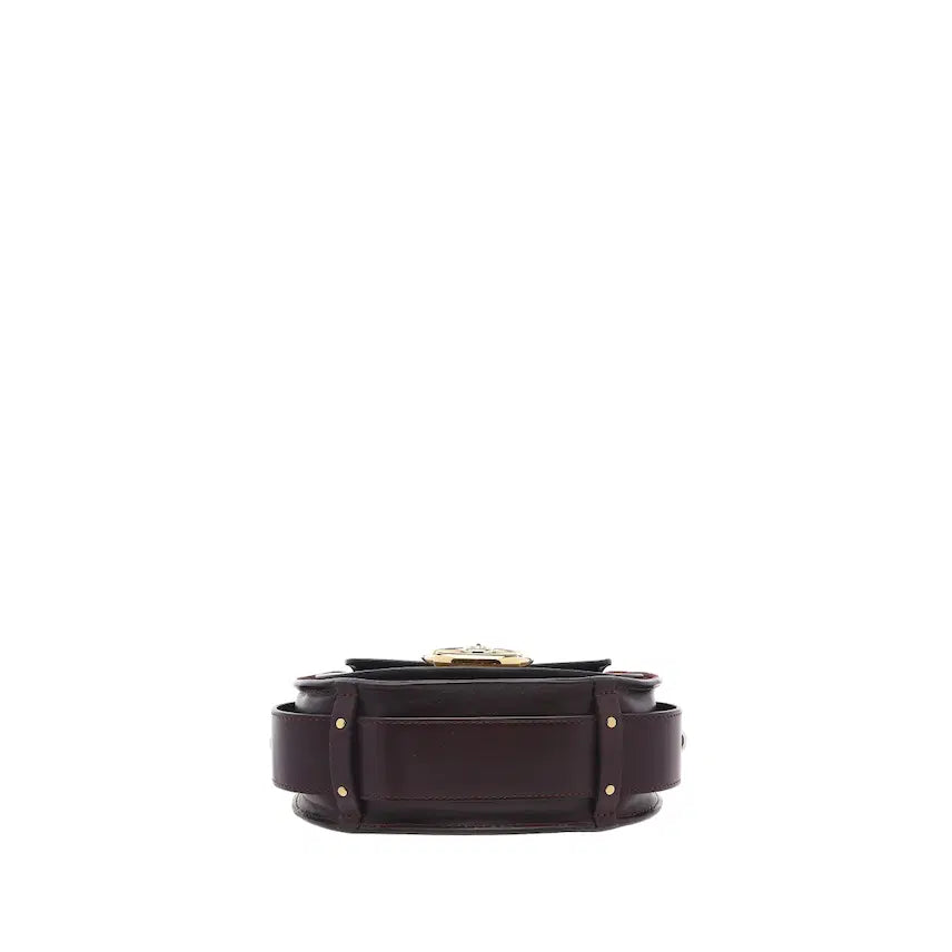 [BUNJANG] Chloe Tess Bag Small Burgundy Calfskin Suede / 끌로에 테스백 스몰
