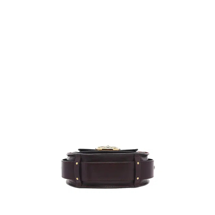 [BUNJANG] Chloe Tess Bag Small Burgundy Calfskin Suede / 끌로에 테스백 스몰