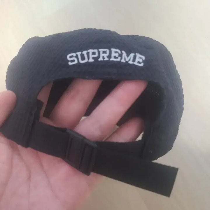 [BUNJANG] Supreme Seersucker Cap / 슈프림 시어서커 모자