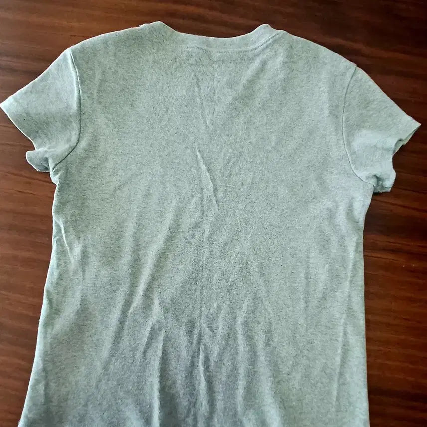 [BUNJANG] Nothing Written Gray Short Sleeve T-Shirt / 나띵리튼 반팔 티셔츠 회색