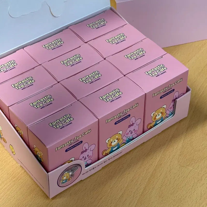 [BUNJANG] Everland Recipe &amp; Friends Fantastic Tea Cafe Random Keyring (Box) / (한박스) 에버랜드 레시앤프렌즈 판타스틱 티 카페 랜덤키링