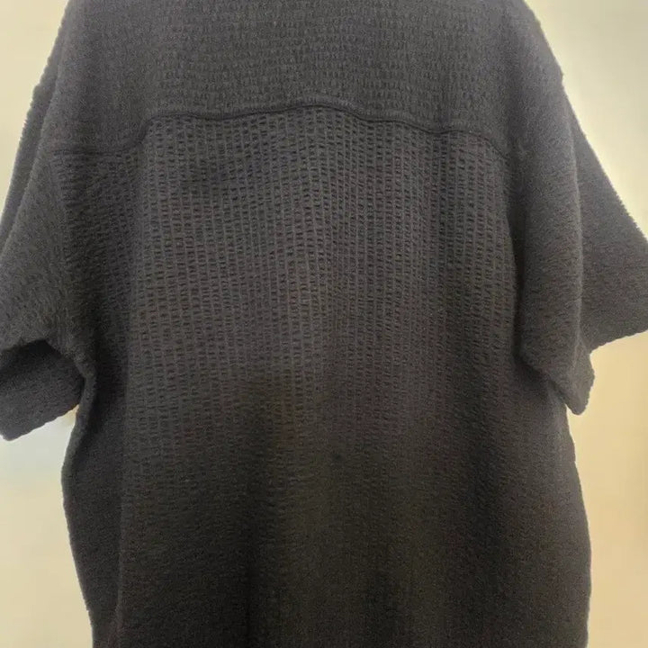 [BUNJANG] COS Seersucker Collar Short Sleeve T-Shirt / 코스 COS 시어서커 카라 반팔 티셔츠 PN8581