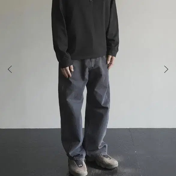 [SOLD OUT] 시도 아머고트 헨리넥 롱슬리브 블랙 2사이즈