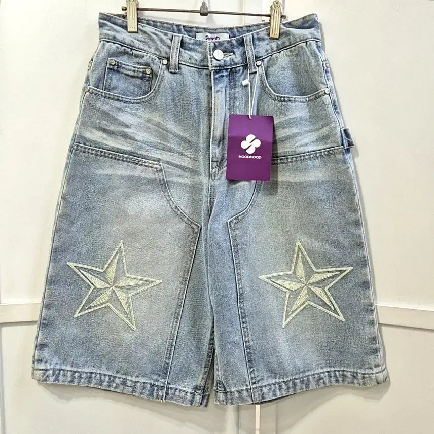 [BUNJANG] Hood Hood Bermuda Denim Pants / 후드후드 버뮤다 데님 팬츠 새상품