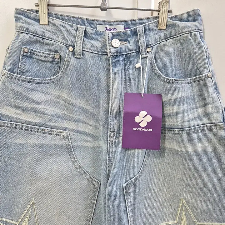 [BUNJANG] Hood Hood Bermuda Denim Pants / 후드후드 버뮤다 데님 팬츠 새상품
