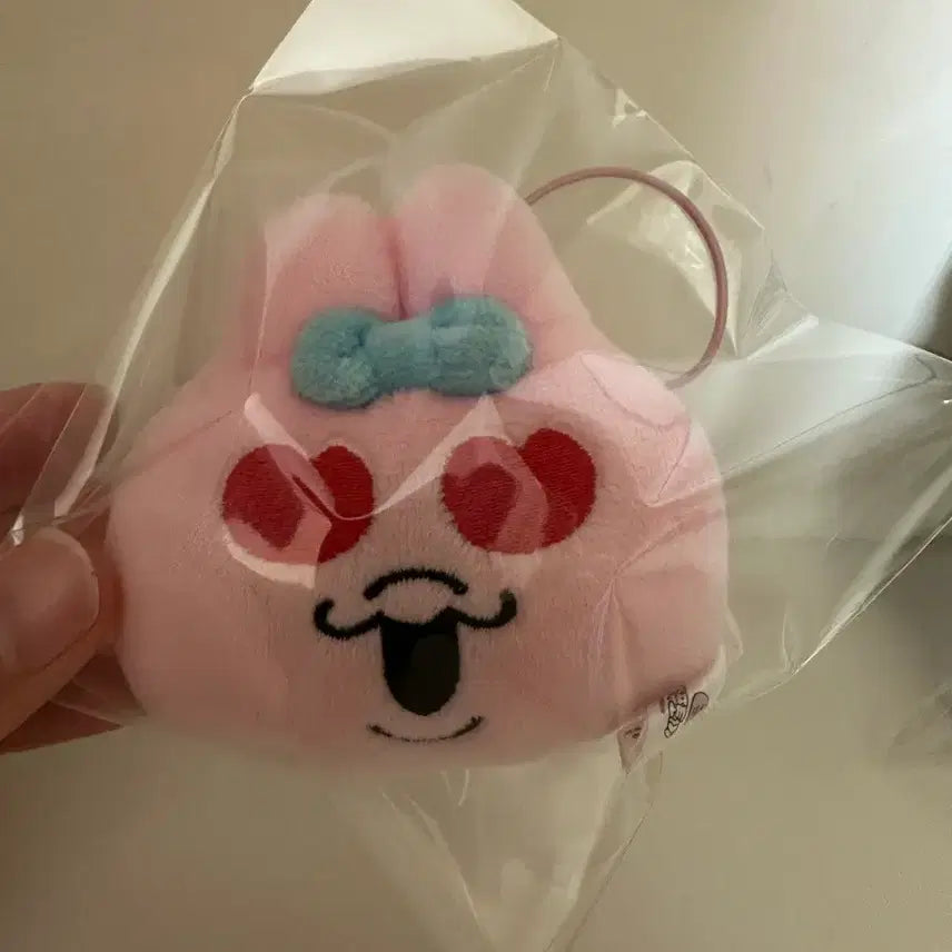[BUNJANG] Ppanjju Rabbit Face Keyring / 빤쮸토끼 얼굴 키링