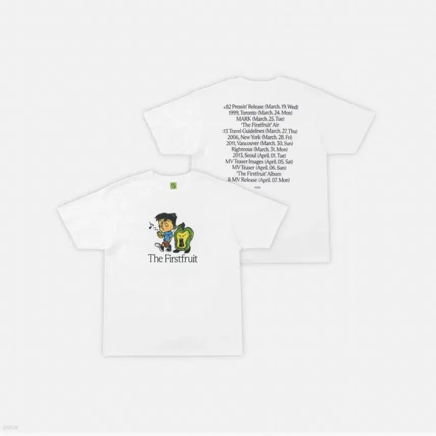 [BUNJANG] NCT Mark Solo Goods Timetable T-Shirt (Sealed) / 미개봉) 마크 솔로 타임테이블 탐테 티셔츠