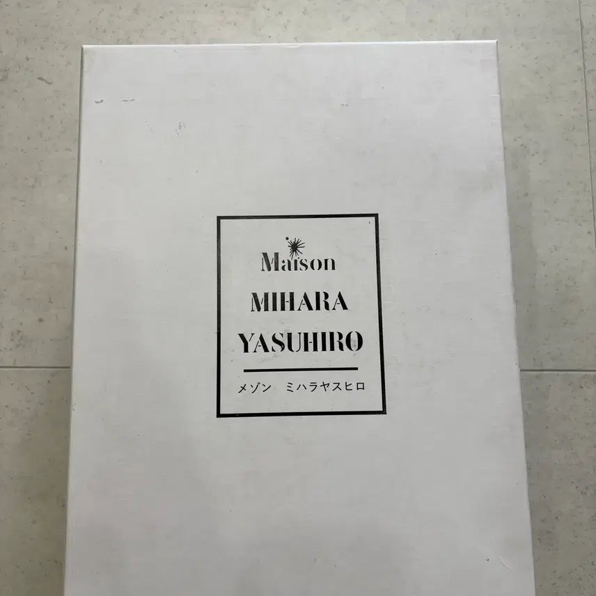 [BUNJANG] Maison Mihara Yasuhiro Peterson OG Sole Canvas High Top Sneakers White / 메종 미하라 야스히로 피터슨 OG 솔 캔버스 하이탑 스니커즈 화이트43