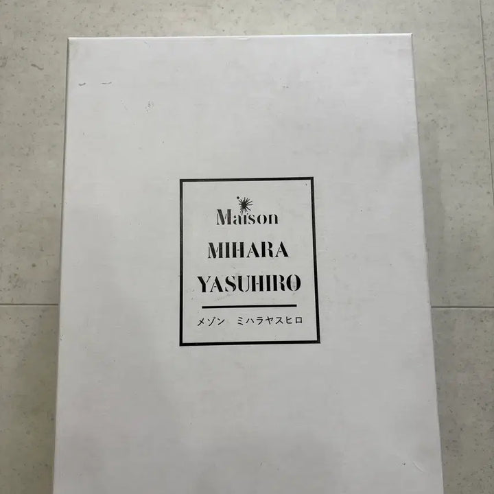 [BUNJANG] Maison Mihara Yasuhiro Peterson OG Sole Canvas High Top Sneakers White / 메종 미하라 야스히로 피터슨 OG 솔 캔버스 하이탑 스니커즈 화이트43