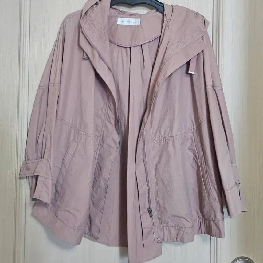 [BUNJANG] Flamingo Hooded Short Field Jacket / 후라밍고 후드 숏 야상 자켓