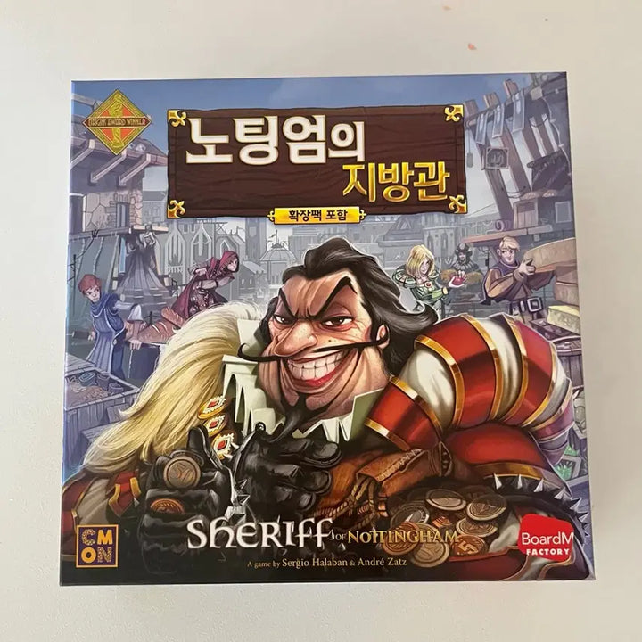 [BUNJANG] Nottingham Sheriff Board Game / 노팅엄의 지방관 보드게임