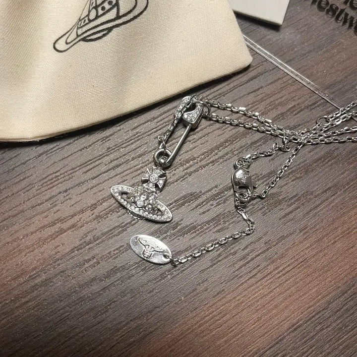 [BUNJANG] Vivian Westwood Lucres Necklace / 비비안 루크리스 목걸이 새상품급 컨디션