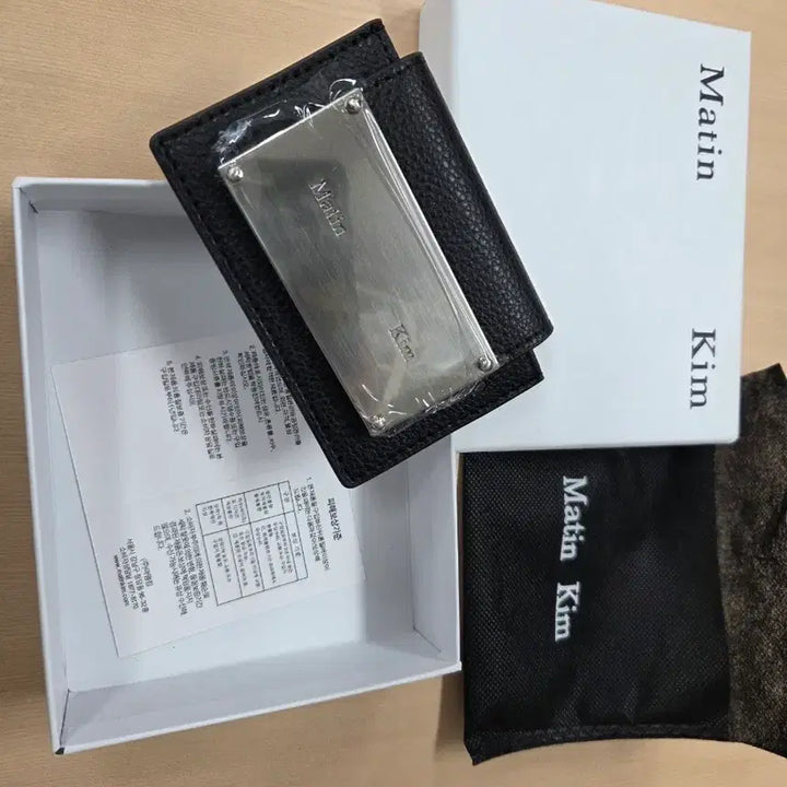 [BUNJANG] Matinkim Black Card Wallet / 마뗑킴 카드지갑 블랙 풀박