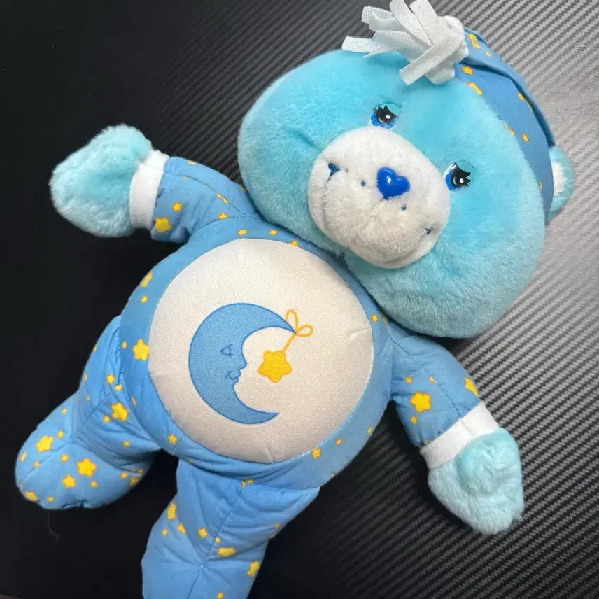[BUNJANG] Vintage Care Bear Bedtime Bear Plush Toy / 빈티지인형 케어베어 베드타임베어 인형