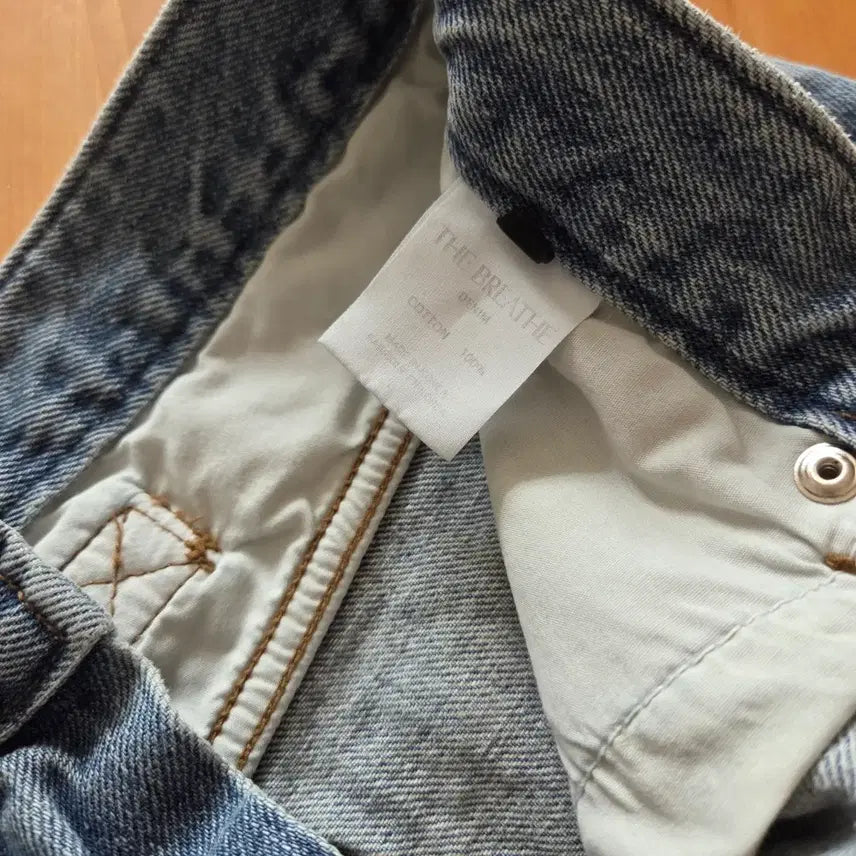 [BUNJANG] Breed Ringslub Light Wash Denim Jeans (S) / 브리드 링슬럽 비죠 연청 데님 새제품 s