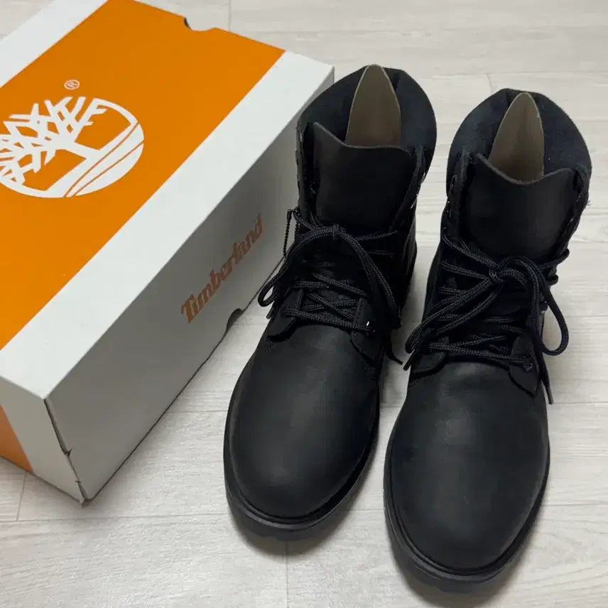 [BUNJANG] Timberland 6-Inch Waterproof Walker Boots Black (270) / 팀버랜드 25 6인치 워터프루프 워커부츠 블랙 270