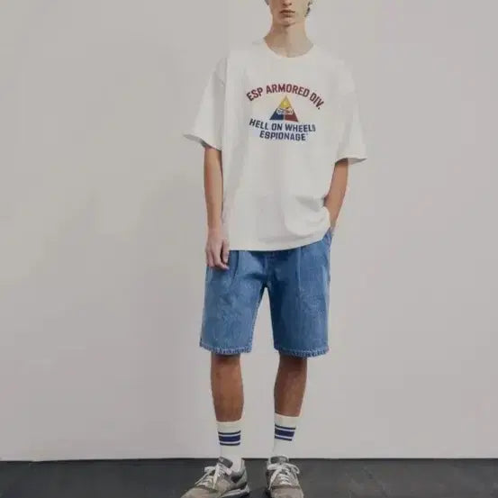 [BUNJANG] Espionage Short Denim Pants XL / 에스피오나지 숏데님팬츠 XL