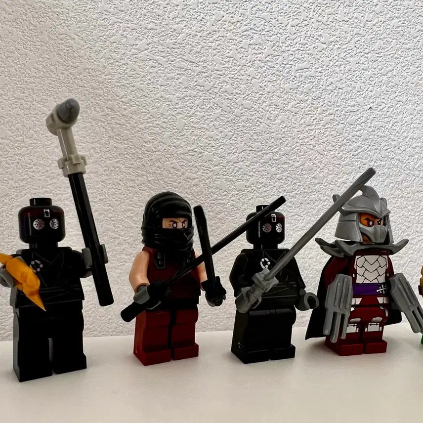 [BUNJANG] LEGO TMNT Figures Bundle Set (8 figures + Accessories) / 레고 닌자터틀  피규어 8개 일괄 판매합니다.