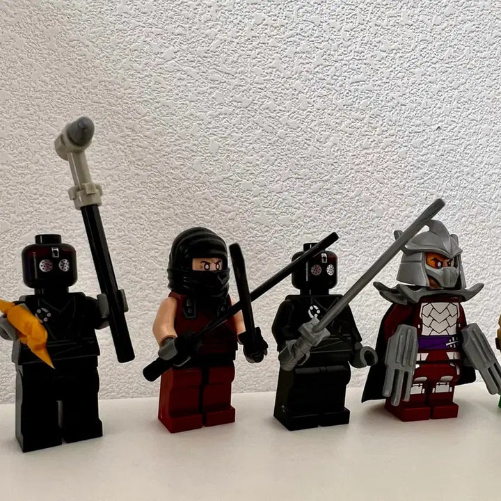[BUNJANG] LEGO TMNT Figures Bundle Set (8 figures + Accessories) / 레고 닌자터틀  피규어 8개 일괄 판매합니다.