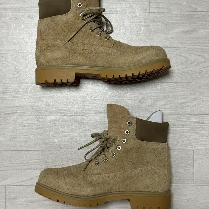 [BUNJANG] Timberland 6-Inch Waterproof Walker Boots Beige (Size 270) / 팀버랜드 25 6인치 워터프루프 워커부츠 베이지 270