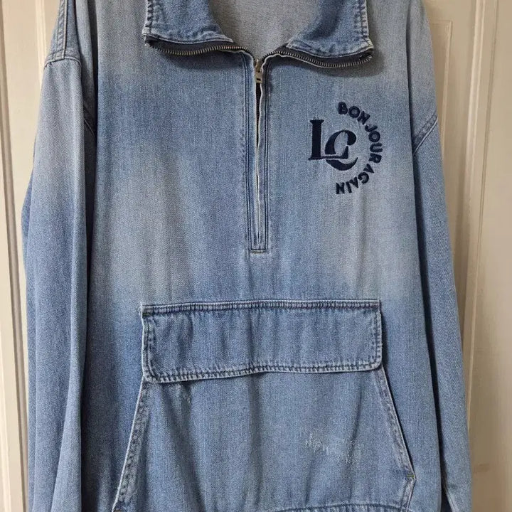 [BUNJANG] Lucky Chouette Denim Anorak Jacket / 럭키슈에뜨 데님 아노락
