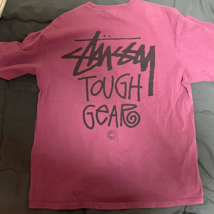 [BUNJANG] Stussy Tough Gear Short Sleeve T-Shirt XL / 정품) 스투시 터프기어 반팔 XL