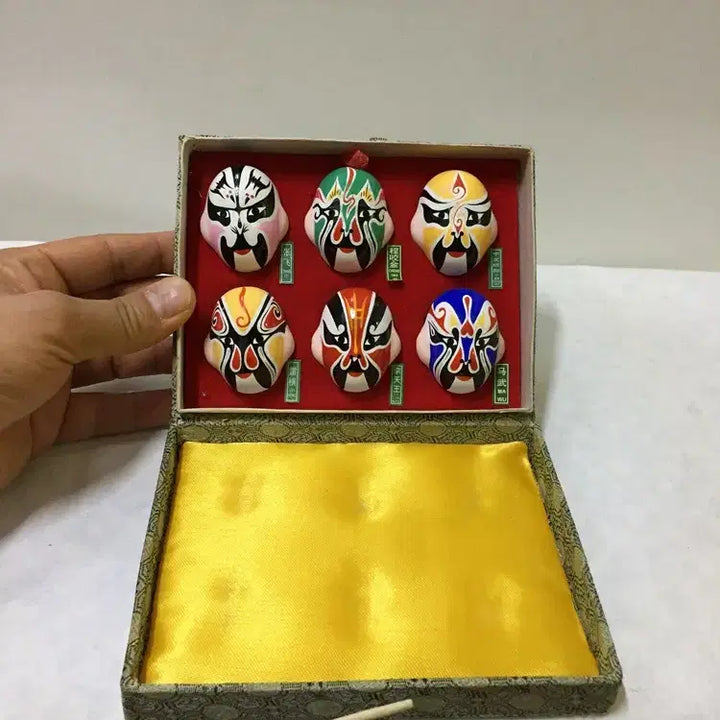 [BUNJANG] Chinese Bian Lian Masks (Set of 6) / 중국의 하회탈같은 변검 6개종류 / 요316