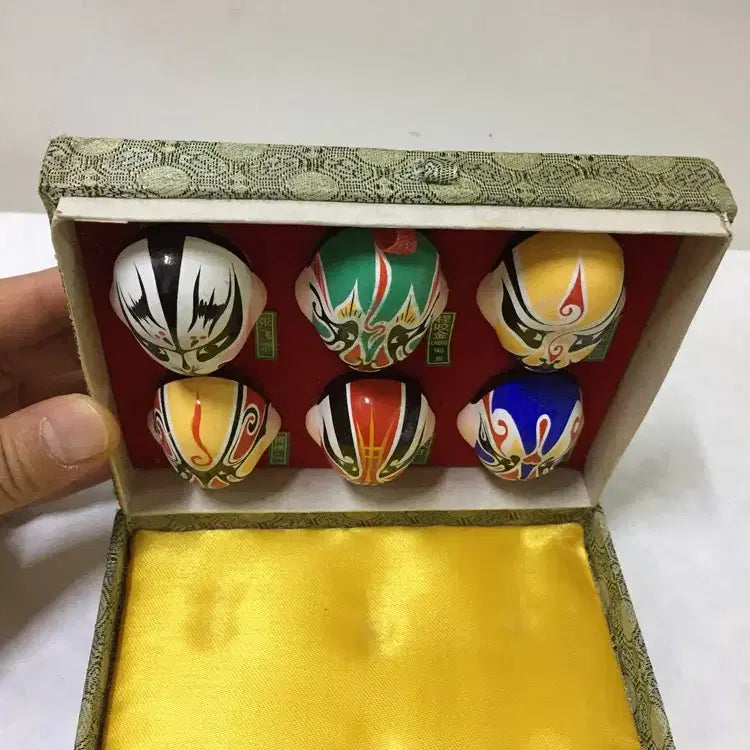 [BUNJANG] Chinese Bian Lian Masks (Set of 6) / 중국의 하회탈같은 변검 6개종류 / 요316