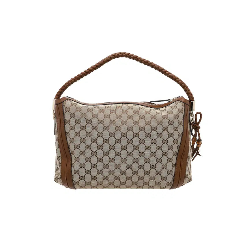 [BUNJANG] Gucci GG Bamboo Tassel Shoulder Bag / 구찌 GG 뱀부 테슬 숄더백