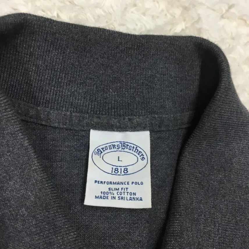 [BUNJANG] Brooks Brothers Collar Neck Short Sleeve T-Shirt / 브룩스브라더스 카라넥반팔 만원샵 DD29