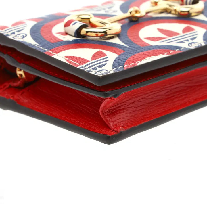 [BUNJANG] Gucci x Adidas Horsebit Card Case / 구찌 X 아디다스 홀스빗 카드 케이스