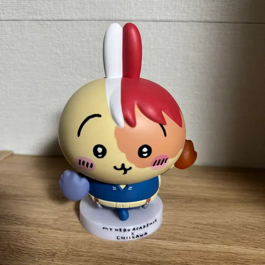 [BUNJANG] My Hero Academia Todoroki x Chiikawa Usagi Collaboration Figure / 오늘만) 히로아카 토도로키 치이카와 우사기 콜라보 피규어