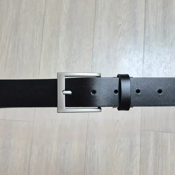 [BUNJANG] Castiel Italian Genuine Leather Belt 33mm Width Black / CASTIEL 이태리 직수입가죽 벨트