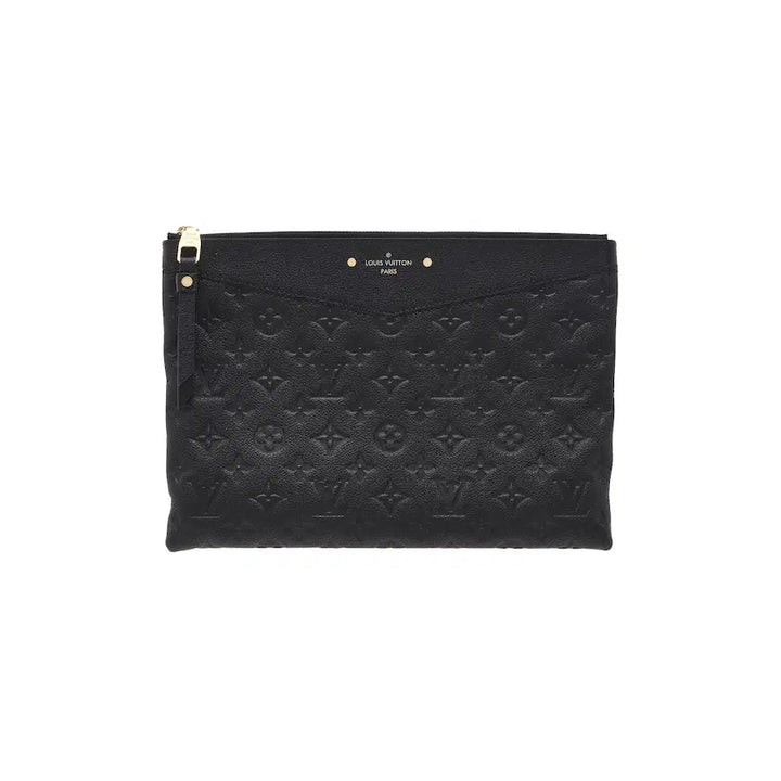 [BUNJANG] Louis Vuitton Empreinte Daily Clutch Black / 루이비통 앙프렝뜨 데일리 클러치