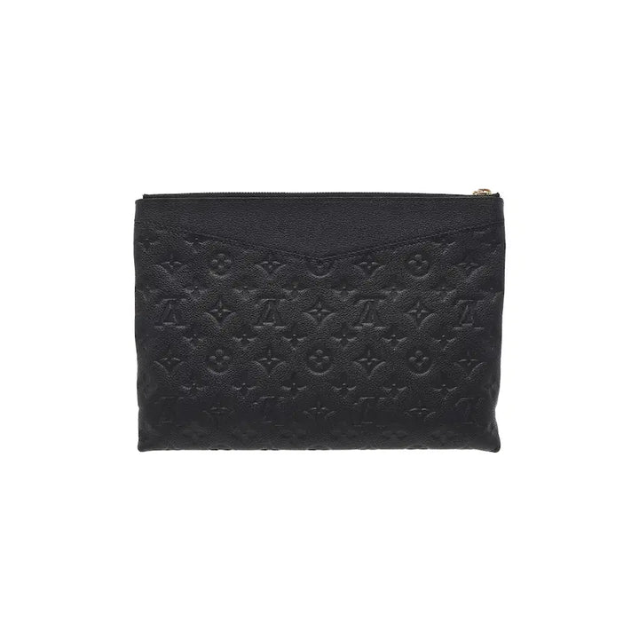 [BUNJANG] Louis Vuitton Empreinte Daily Clutch Black / 루이비통 앙프렝뜨 데일리 클러치