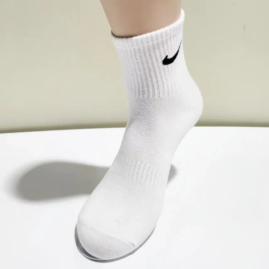 [BUNJANG] Combed Cotton Crew Socks (10 Pairs) - Free Shipping / 데일리중목 면양말(10족)무배