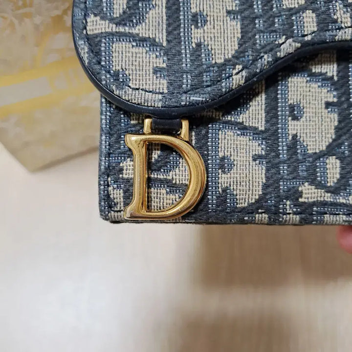 [BUNJANG] Dior Saddle Oblique Jacquard Card Holder / [100%/정품] 디올 새들 오블리크 자카드 카드지갑