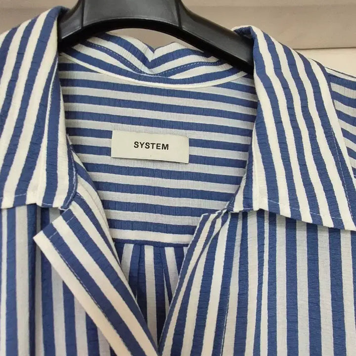 [BUNJANG] SYSTEM Stripe Long Dress / 시스템 스트라이프 롱원피스